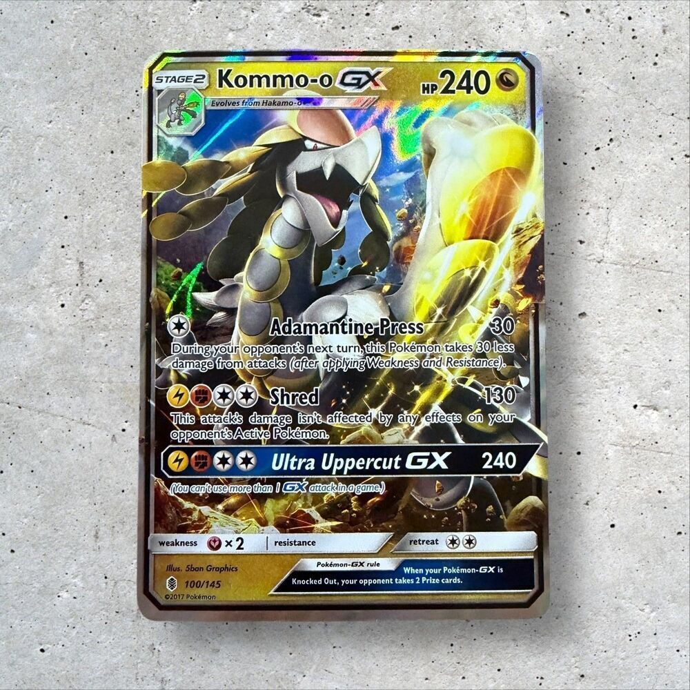Kommo-o GX 100/145 Sm-Guardians Rising Holo